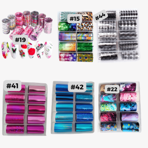 TRANSFER FOIL PARA UÑAS - 42