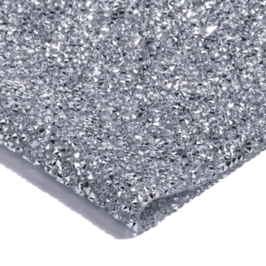 TAPETE CRISTALES COLORES VARIOS - PLATEADO