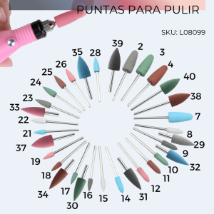 SET PUNTAS SILICONA - 2