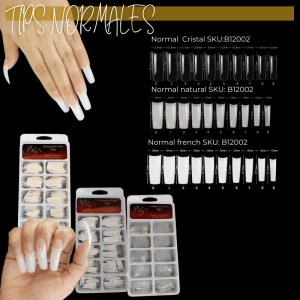 TIPS EN DIFERENTES FORMAS CAJA 100 - NORMAL, CLEAR