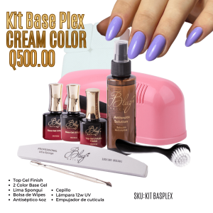 BASE PLEX CREAM COLOR - KIT